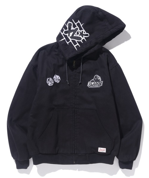 XLARGE（エクストララージ）の「DICE HOODED WORK JACKET（ブルゾン