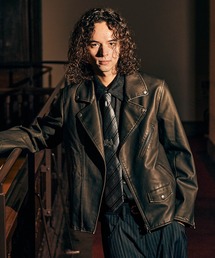glamb（グラム）の「glamb グラム / Blaine leather JKT ブレイン