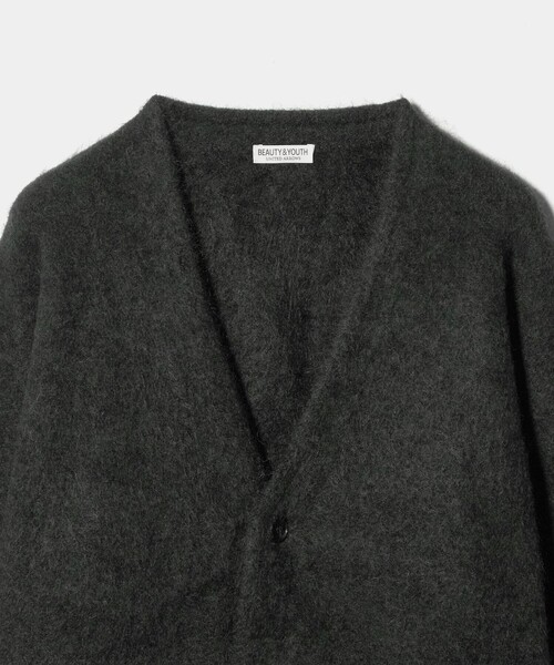 セール】シャギー モヘヤ Vネック カーディガン（カーディガン/ボレロ