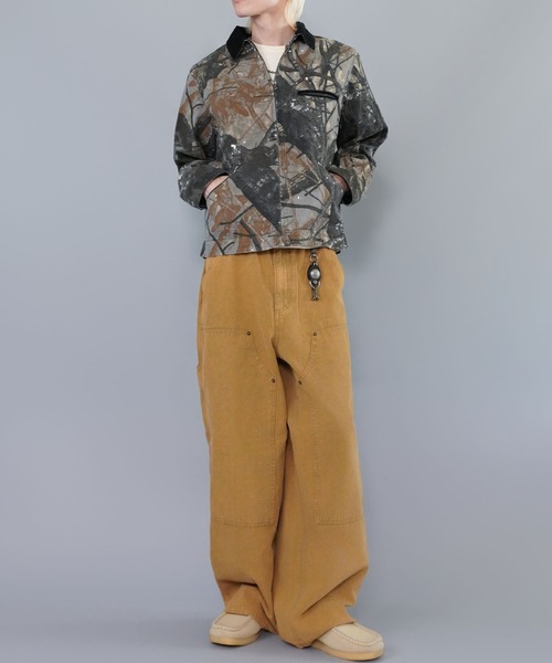 短丈デトロイトダックジャケット/カモフラージュ/リアルツリー