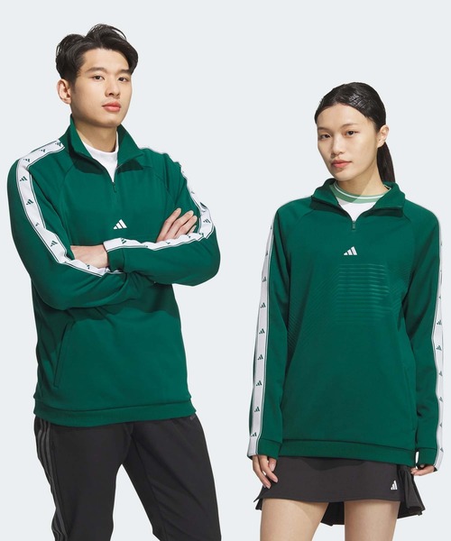 セール】保温 フリース アーカイブ デボスグラフィック ハーフジップ