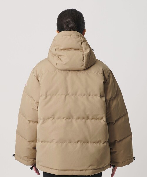 DANTON＞キルトダウン フードジャケット（ダウンジャケット/コート