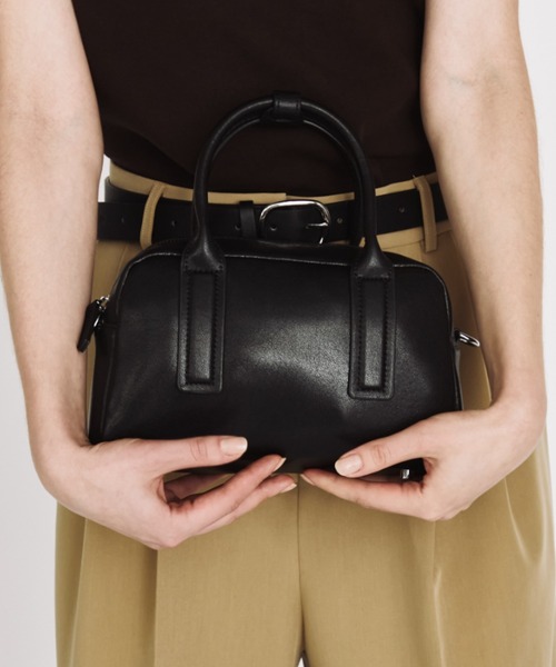 arholiday.standard】リアルレザーミニボストンバッグ／2WAY（ボストン