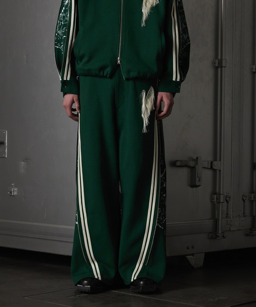 GRANCY】Zipdesign Schroedinger Track Pants / ジップデザイン