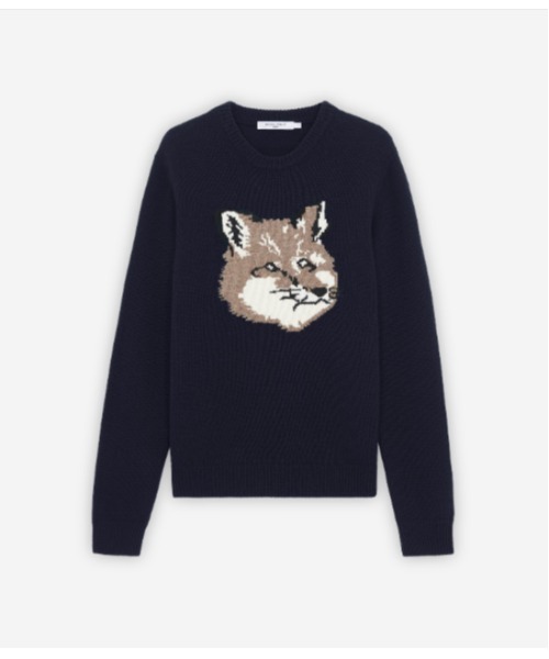 Maison Kitsune（メゾンキツネ）の「BIG FOX HEAD PULLOVER（ニット