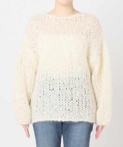 plage（プラージュ）の「HAND KNIT ジャンボタム プルオーバー（ニット