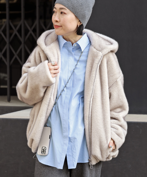 AP STUDIO（エーピーストゥディオ）の「追加ファーブルゾン（ブルゾン