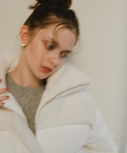 STUDIOUS（ステュディオス）の「【PINUE/ピヌエ】ボアコンビダウン