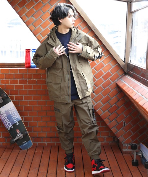 8(eight)（エイト）の「フードナイロンテックウェアジャケット