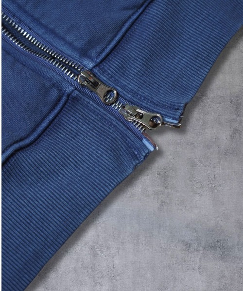 2サイズ展開 / UNISEX 》ATMARKクラウンロゴスウェットジップパーカー