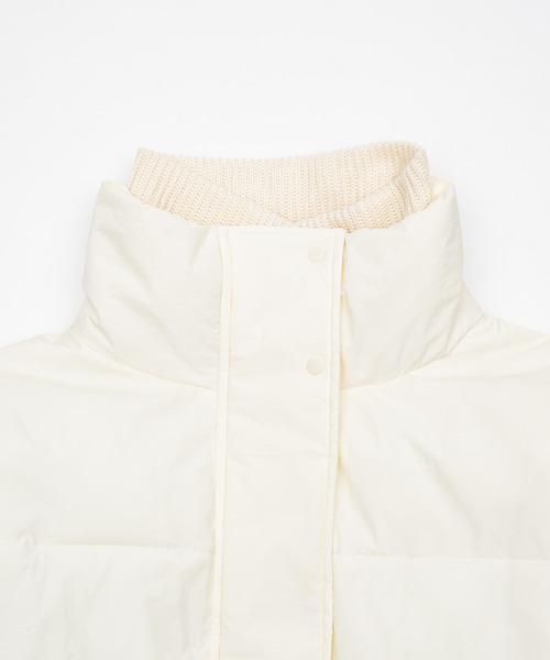 padding rib blouson/中綿リブブルゾン（ダウンジャケット/コート