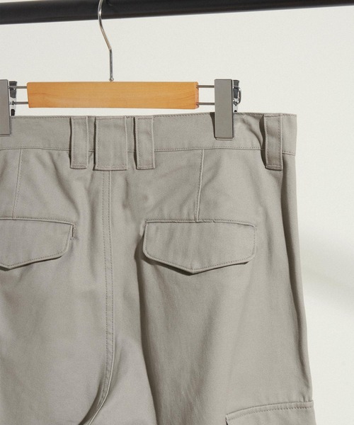 ワイドストレートM-47ミリタリーカーゴパンツ（カーゴパンツ）｜EMMA