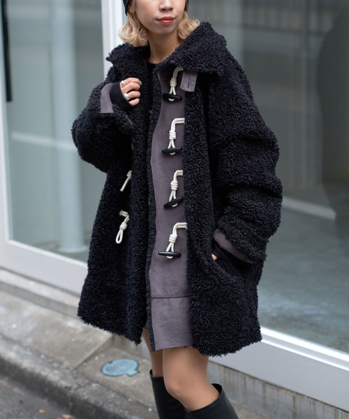 CIAOPANIC（チャオパニック）の「【2サイズ展開】リバーシブルボア