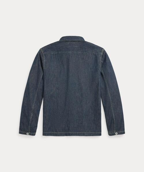 インディゴ デニム オーバーシャツ（シャツ/ブラウス）｜RRL（ダブル