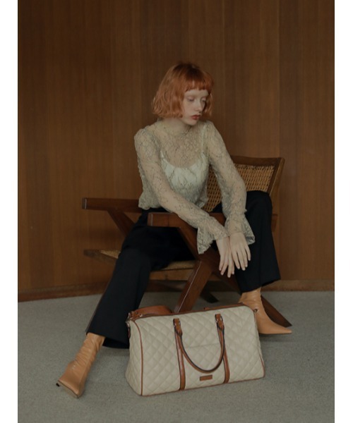 AMAIL（アマイル）の「Quilting boston bag（ボストンバッグ）」 - WEAR