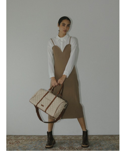 AMAIL（アマイル）の「Quilting boston bag（ボストンバッグ）」 - WEAR