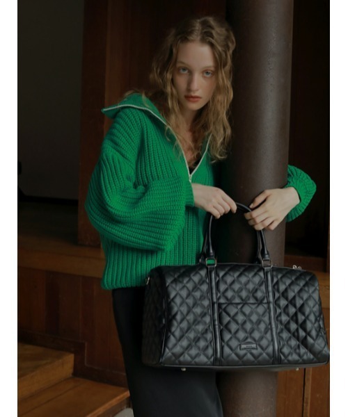 AMAIL（アマイル）の「Quilting boston bag（ボストンバッグ）」 - WEAR