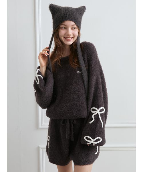 セール】リボンフェザーロンパース（ルームウェア/パジャマ）｜gelato