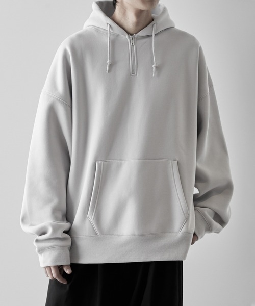 RUUBON（ルーボン）の「【RUUBON】half zip heavy weight parka