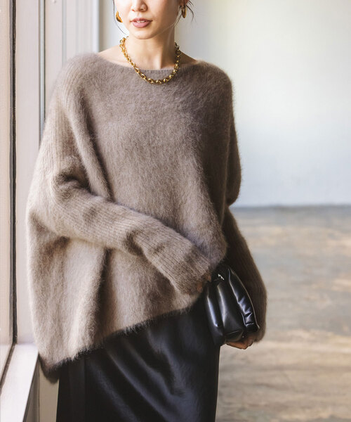 Noble（ノーブル）の「《追加》ファーニットワイドプルオーバー 3