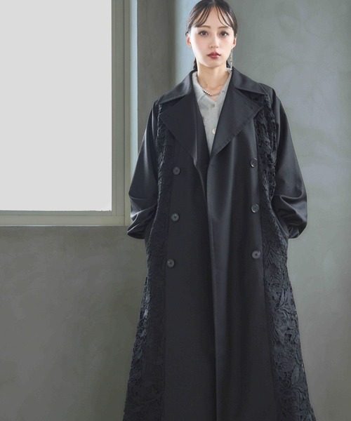 HARE（ハレ）の「レースキリカエトレンチコート(HARE)（トレンチコート