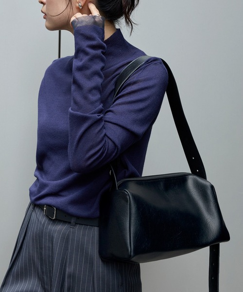 セール】2WAY ワンハンドル スクエアショルダーバッグ（ショルダー