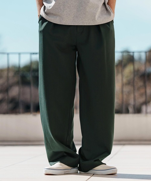 mp13385-ワイドスラックスパンツ（スラックス）｜CAMBIO（カンビオ）の