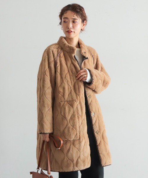 NOMBRE IMPAIR（ノンブルアンペール）の「フェイクファーキルト