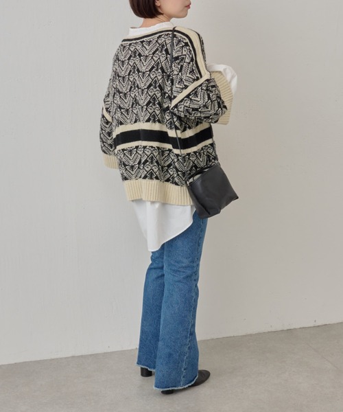 BEARDSLEY（ビアズリー）の「【再販売シリーズ】ジャガードニット