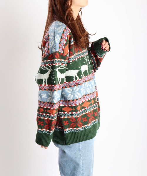 シロクマ柄カウチン Sprit of West 60's 白熊柄 カウチンセーター