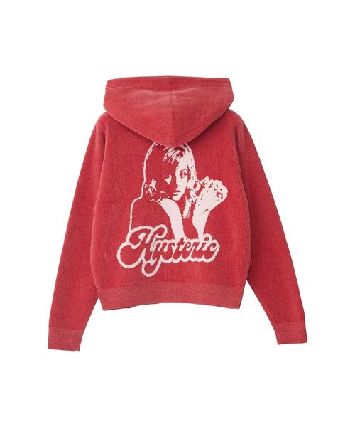 HYSTERIC GIRL編込 パーカー（パーカー）｜HYSTERIC GLAMOUR