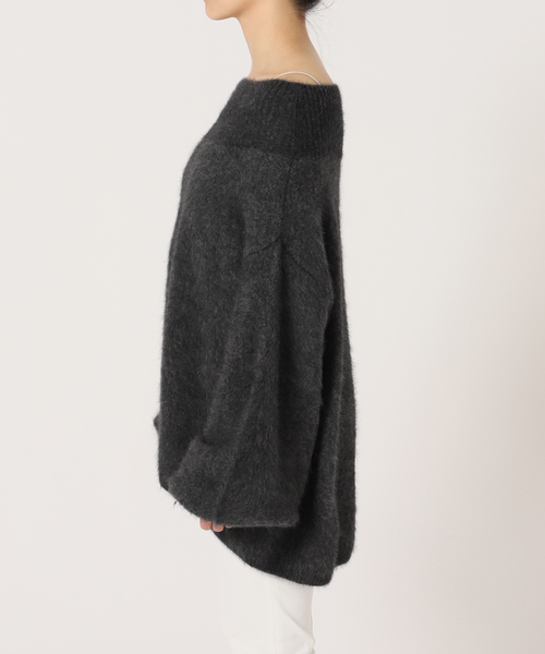 Noble（ノーブル）の「ファーニットオフショルプルオーバー（ニット