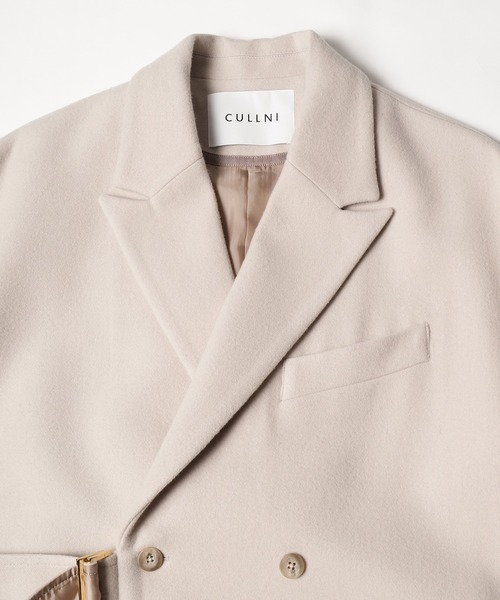 CULLNI（クルニ）の「21-AW-038 タイロッケンダブルコート（チェスター