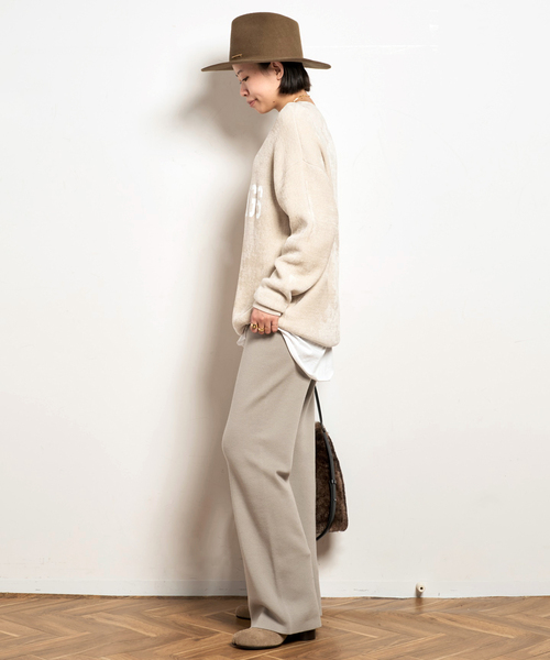 ベロアニット（ニット/セーター）｜AP STUDIO（エーピーストゥディオ