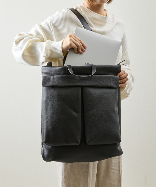 SLOW スロウ / shrink -2way helmet bag- シュリンクレザーショルダー