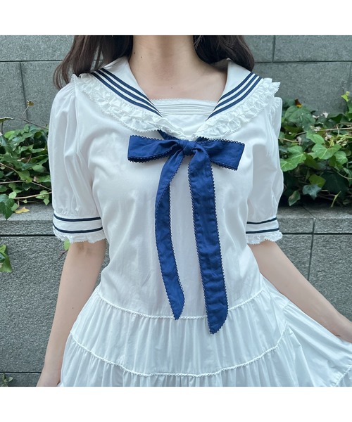 セーラーカラーワンピース（ワンピース）｜PINK HOUSE（ピンクハウス
