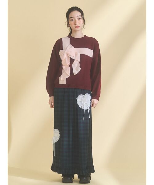 セール】プレゼントリボンニット（ニット/セーター）｜merry jenny