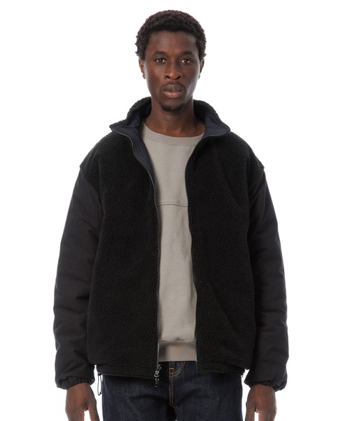 Sandinista（サンディニスタ）の「Reversible Nylon x Boa Jacket