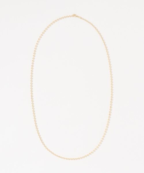 ボールチェーンY字ネックレス（ネックレス）｜Three Four Time（スリー