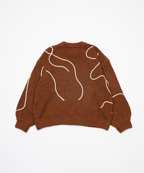 nuance tape line knit/ニュアンステープラインニット（ニット