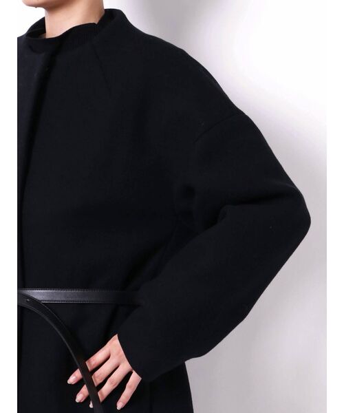 ELENDEEK（エレンディーク）の「クルーネックコクーンコート（ノー