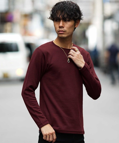 SOMEDIFF（サムディフ）の「【SOMEDIFF】プレミアム長袖Tシャツ メンズ