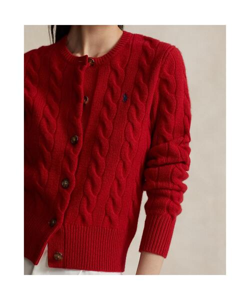 POLO RALPH LAUREN（ポロ ラルフ ローレン）の「ケーブルニット ウール