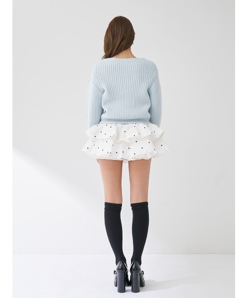 ファンシービーズDDロゴボリュームニットトップス（ニット/セーター