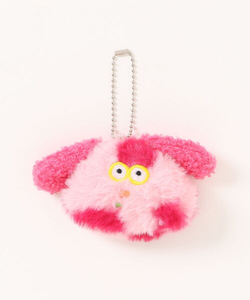 Sowel. / ソエル 】 ふわふわ マーブル 犬 キーホルダー