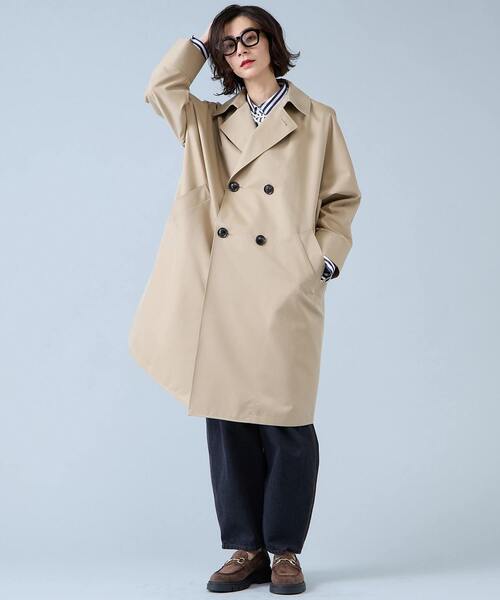 別注》【TICCA/ティッカ】テントトレンチコート（TBFS-161）（トレンチ