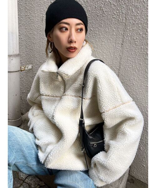 セール】オーバーボアブルゾン（ブルゾン）｜EMODA（エモダ）の