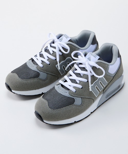 moz》MZ-9023 エア入りクッション厚底スニーカー（ワイズ3E