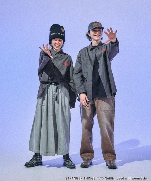 STRANGER THINGS】コラボグラフィックシャツ（シャツ/ブラウス）｜niko