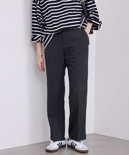 セットアップ対応可/3サイズ展開》ウォッシャブルツイルストレート